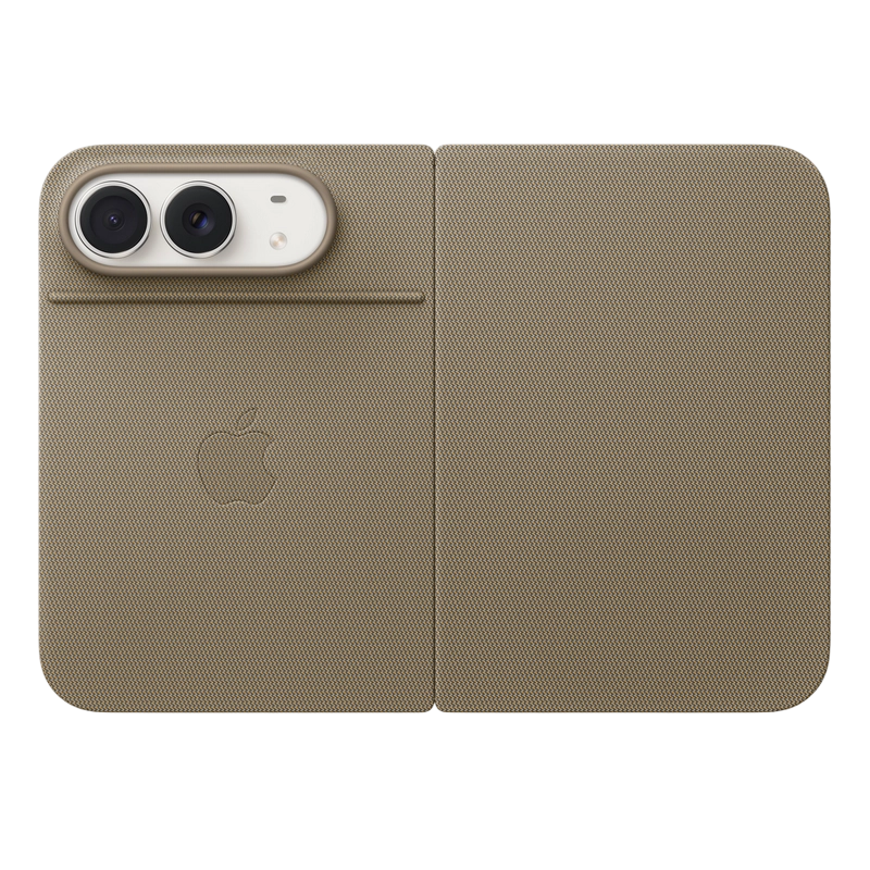 Husă tip carte Apple iPhone Duo Folio with Kickstand A3732 Taupe
