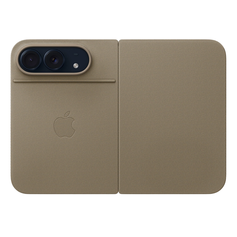 Husă tip carte Apple iPhone Duo Folio with Kickstand A3732 Taupe