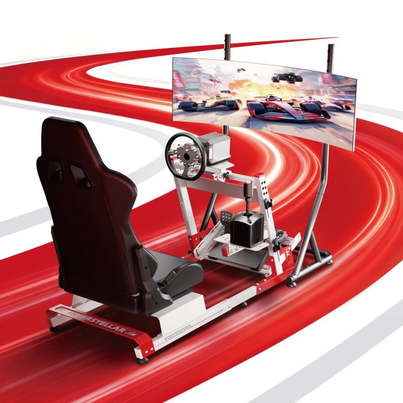 Игровое кресло Lumi LRS12-BS02 ПВХ Кожа Белый | Красный