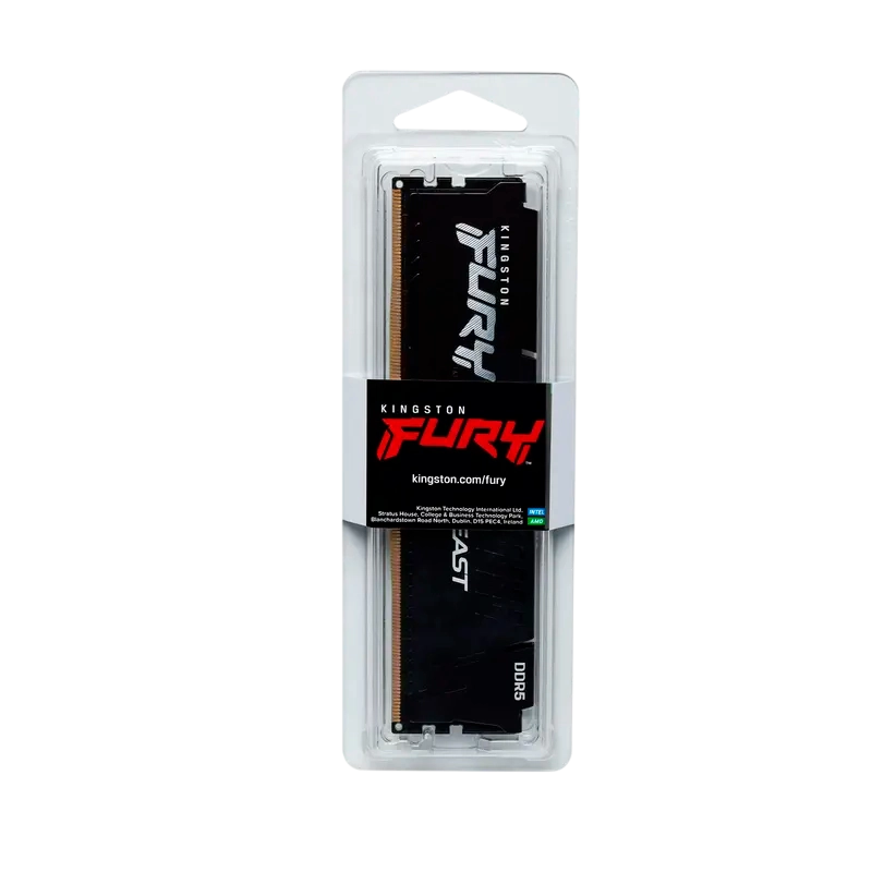 Оперативная память Kingston KF560C36BBE2-16 FURY Beast 16 ГБ Чёрный