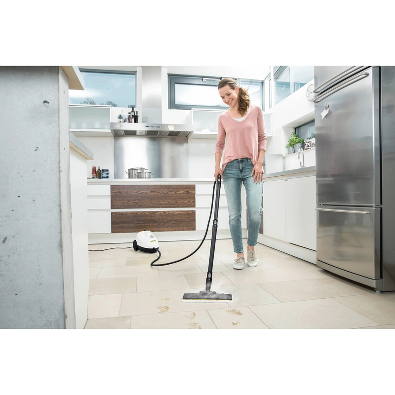 Aparat de curățat cu abur Karcher SC 2 EasyFix + Laveta EasyFix Alb