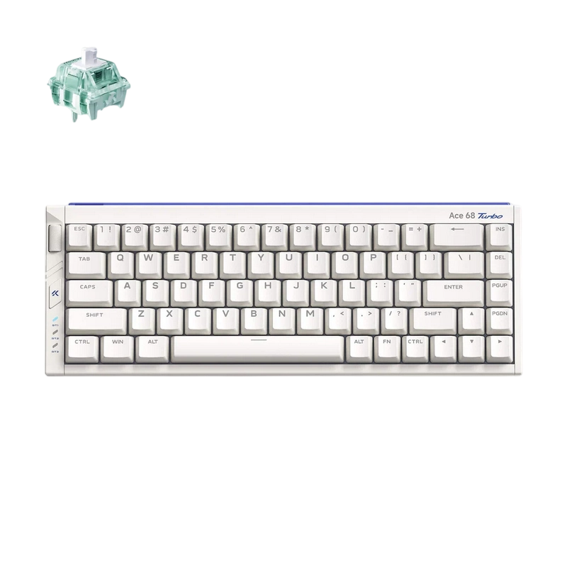 Tastatură MCHOSE Ace 68 Turbo Mecanic Alb