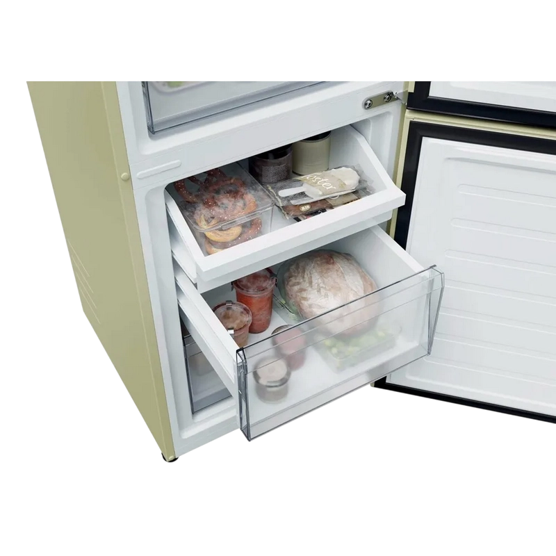 Frigider Candy CNCQ2T518EC Cremă