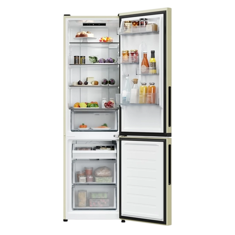 Frigider Candy CNCQ2T518EC Cremă