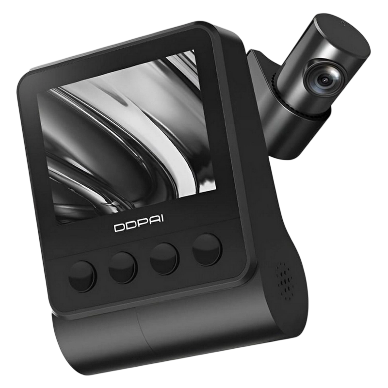 Комплект видеорегистраторов передней и задней панели автомобиля DDPAI Z50 GPS + Rear Cam RC1 Черный