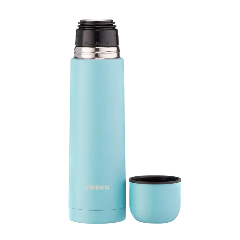 Termos Ardesto Bright City Albastru deschis