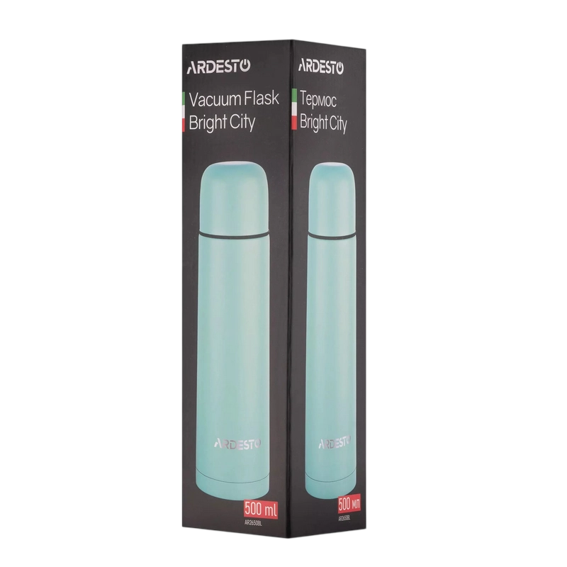 Termos Ardesto Bright City Albastru deschis