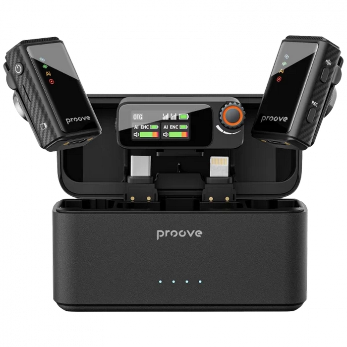 Портативный записывающий микрофон Proove Forum Pro Беспроводной Черный