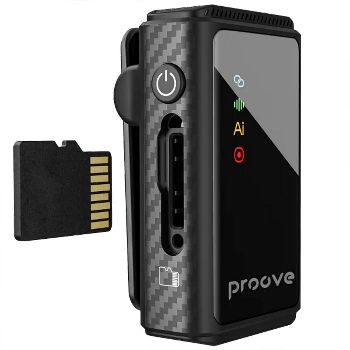 Портативный записывающий микрофон Proove Forum Pro Беспроводной Черный