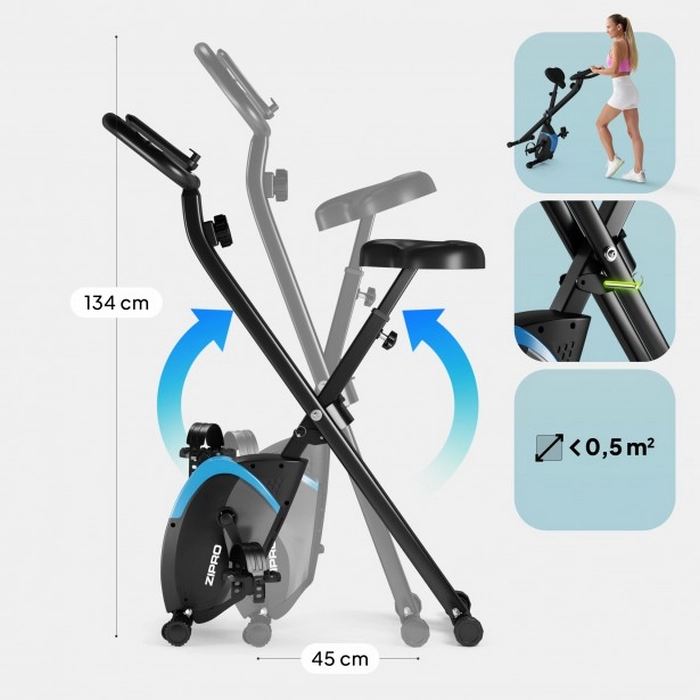 Bicicletă fitness Zipro Future X Negru
