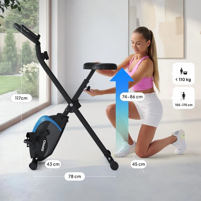 Bicicletă fitness Zipro Future X Negru