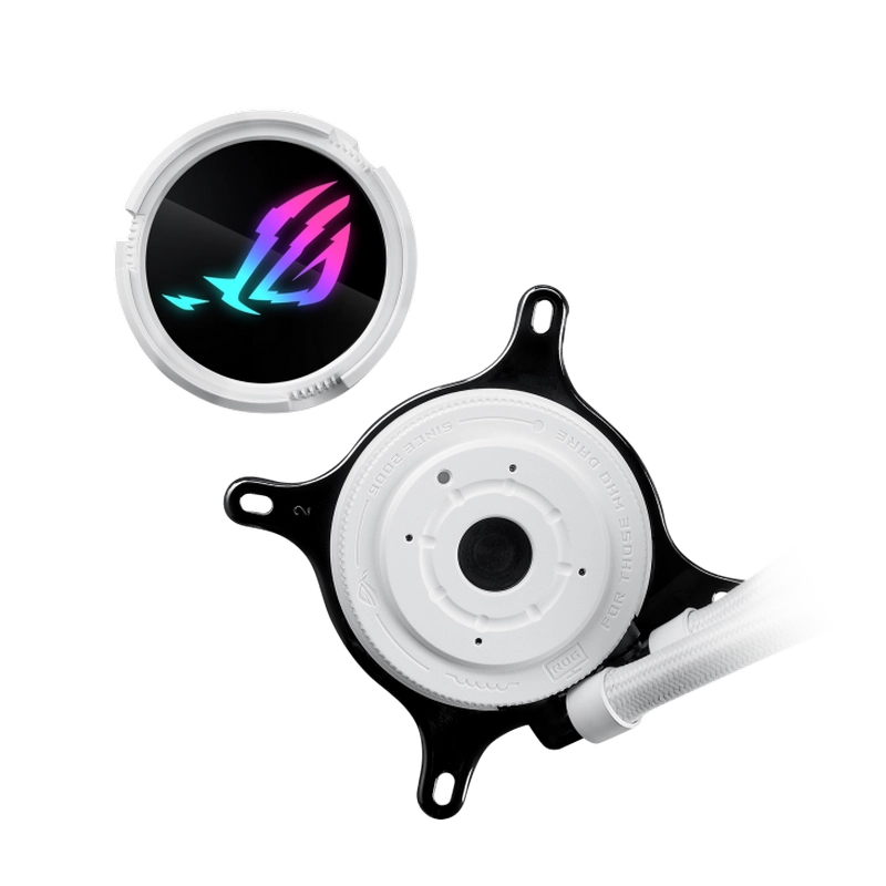 Кулер для процессора ASUS ROG STRIX LC III 360 ARGB LCD WHT 120 мм