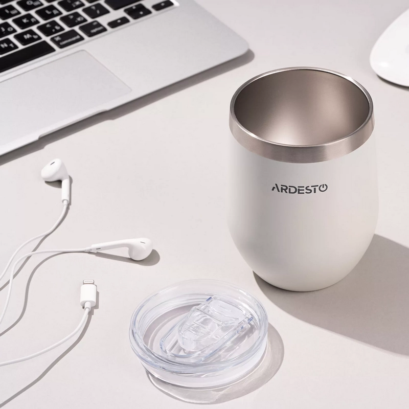 Cană termos Ardesto AR2635MMW Alb