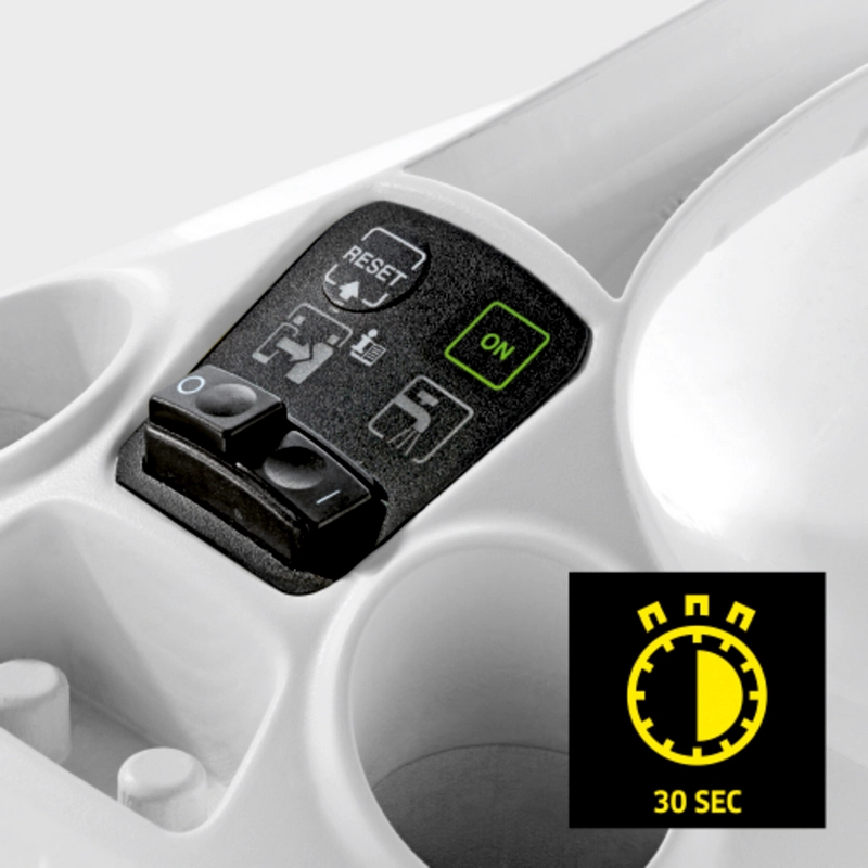 Aparat de curățat cu abur Karcher SC 3 EasyFix + EasyFix Laveta Alb