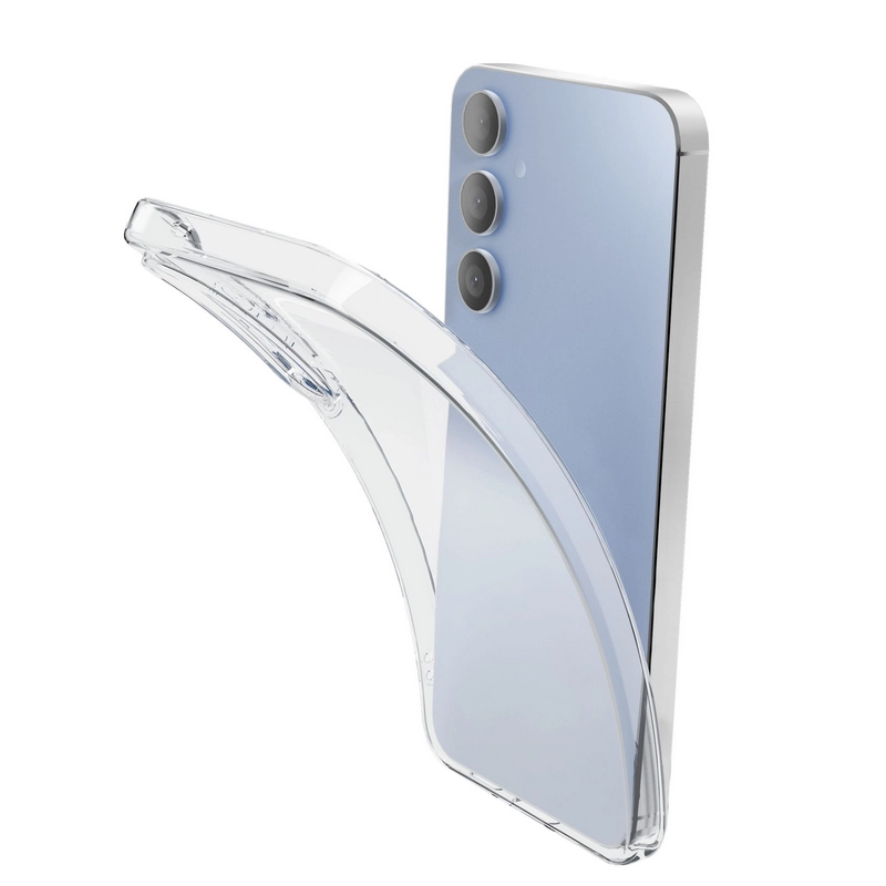 Чехол Cellularline Samsung Galaxy S25 FE Fine Case Прозрачный
