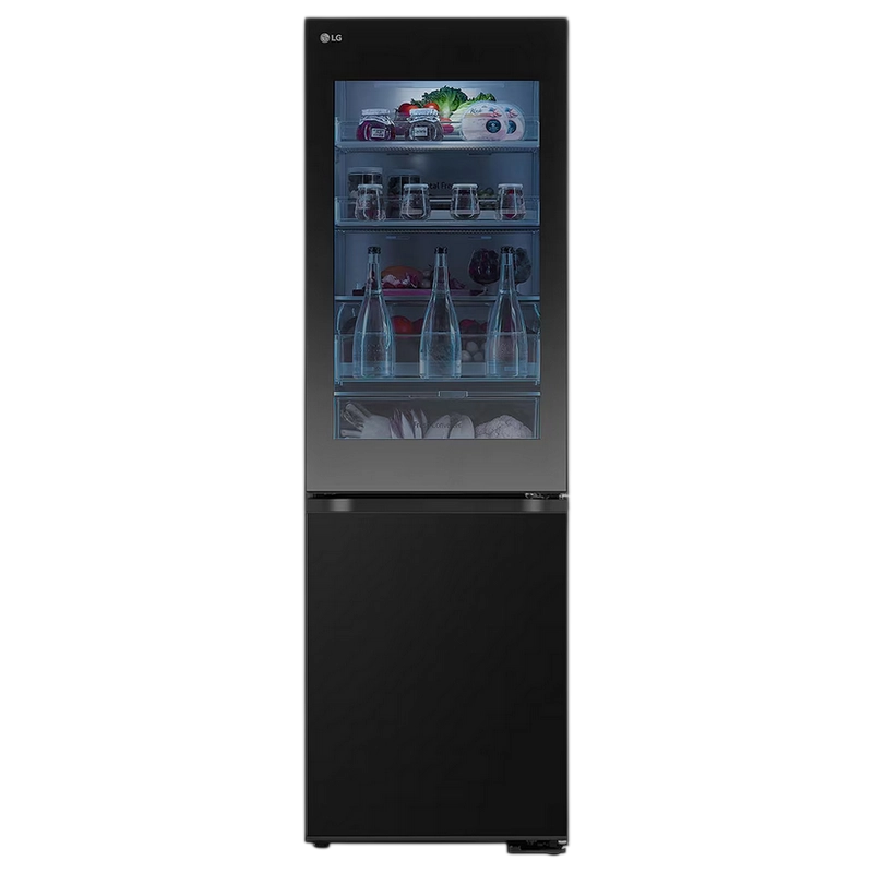 Холодильник LG GBG5160CEV Чёрный