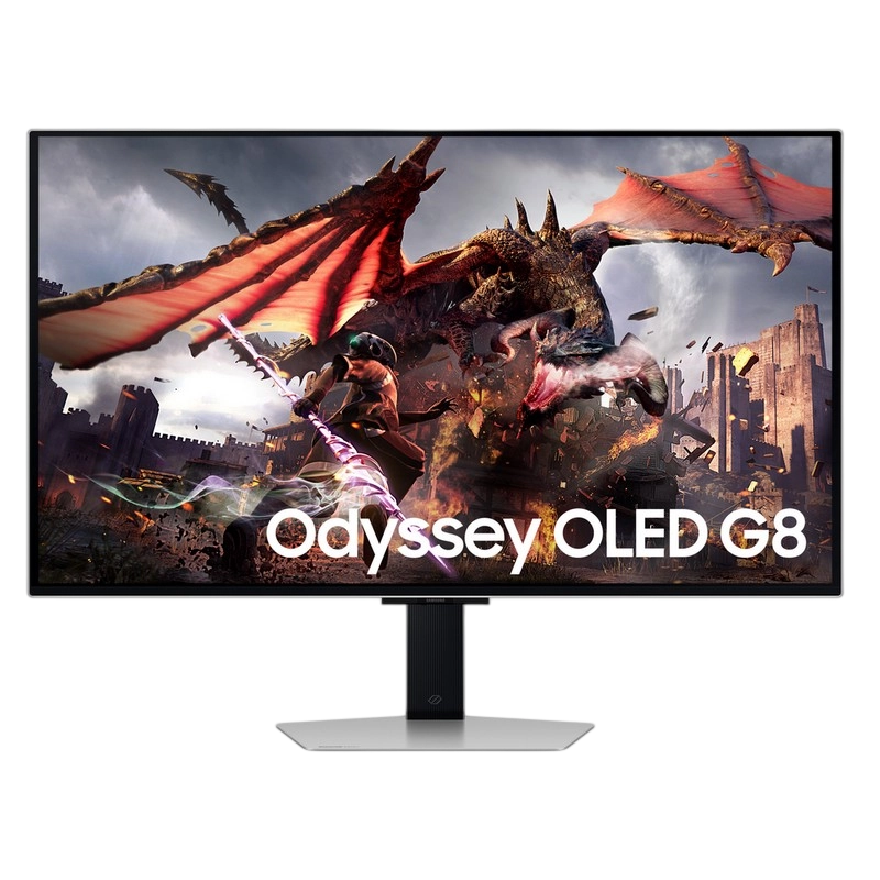 Игровой монитор Samsung Odyssey G8 S32DG800 Серебристый