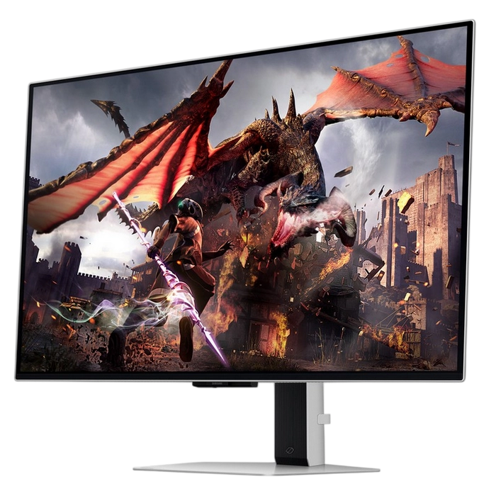 Игровой монитор Samsung Odyssey G8 S32DG800 Серебристый