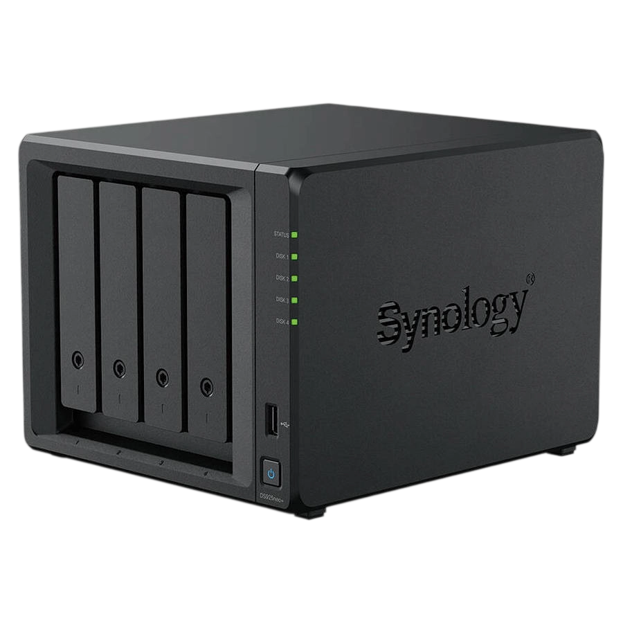 Stocare atașată la rețea SYNOLOGY DS925neo+ Negru Disk Station | AMD Ryzen V1500B, 4-core 2.2 GHz