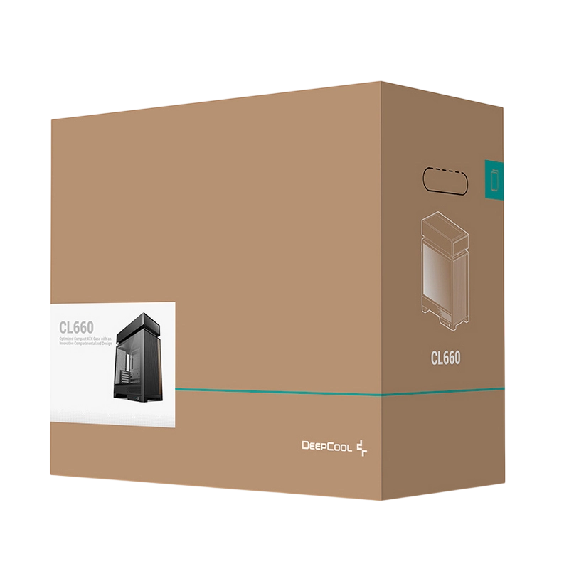Компьютерный корпус Deepcool CL660 Midi-Tower Черный