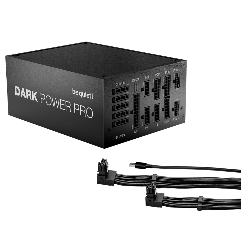 Блок питания для компьютеров be quiet! Dark Power PRO 14 IO ATX Черный 1300 W | ATX | 135 мм