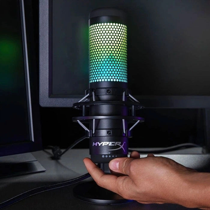 Микрофон HyperX QuadCast S Черный
