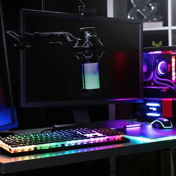 Микрофон HyperX QuadCast S Черный