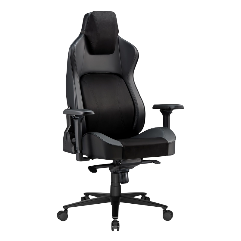 Scaun Gaming Lumi CH06-39 PU Piele,Piele de căprioară Negru