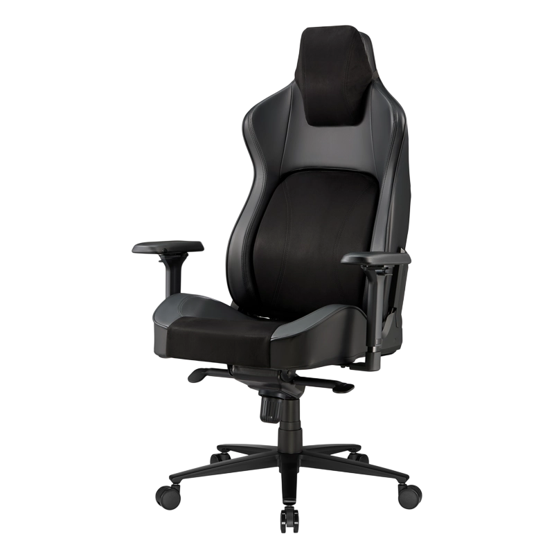 Scaun Gaming Lumi CH06-39 PU Piele,Piele de căprioară Negru