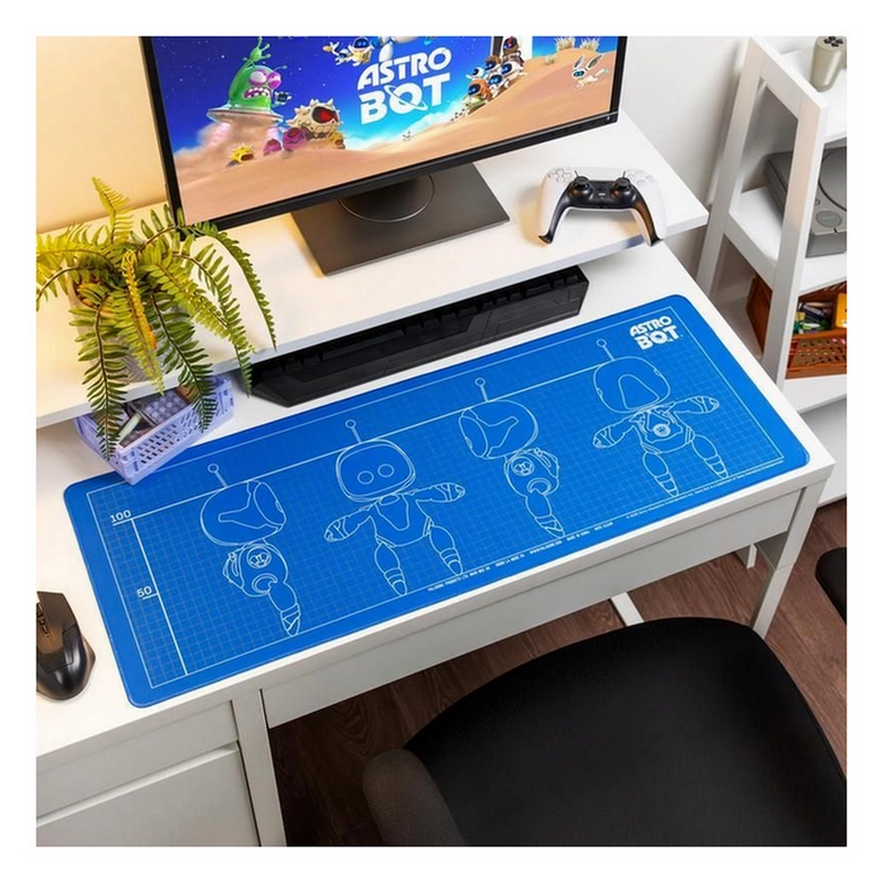 Mouse Pad pentru jocuri Paladone Astrobot Albastru