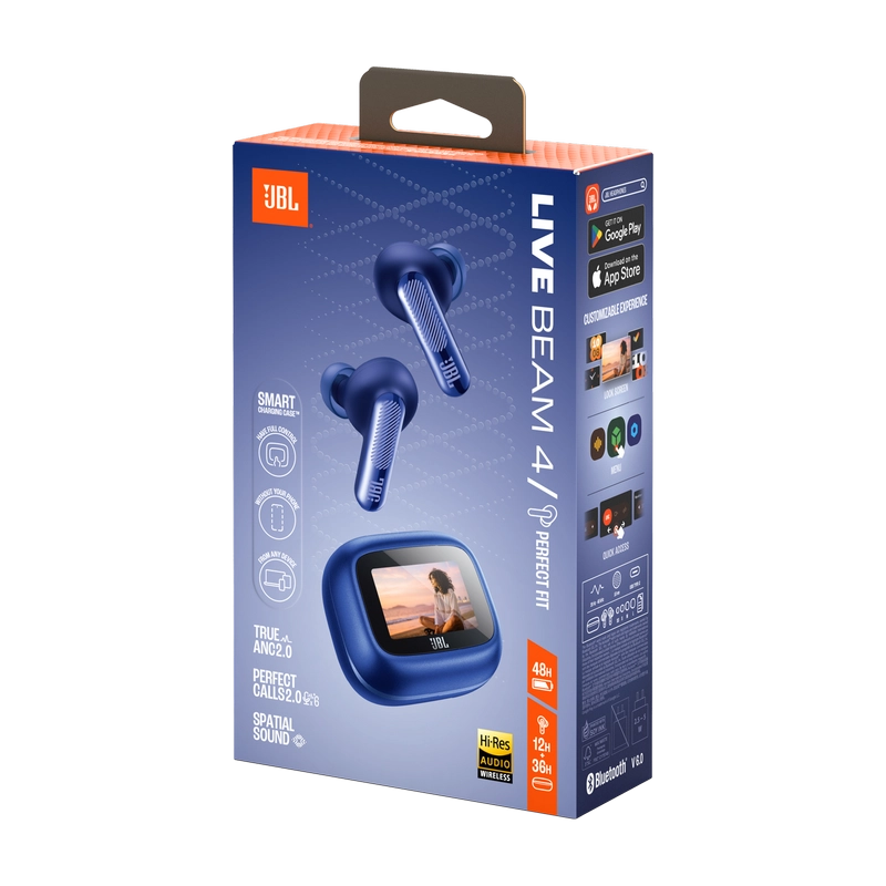 Căști Bluetooth JBL LIVE Beam 4 Albastru