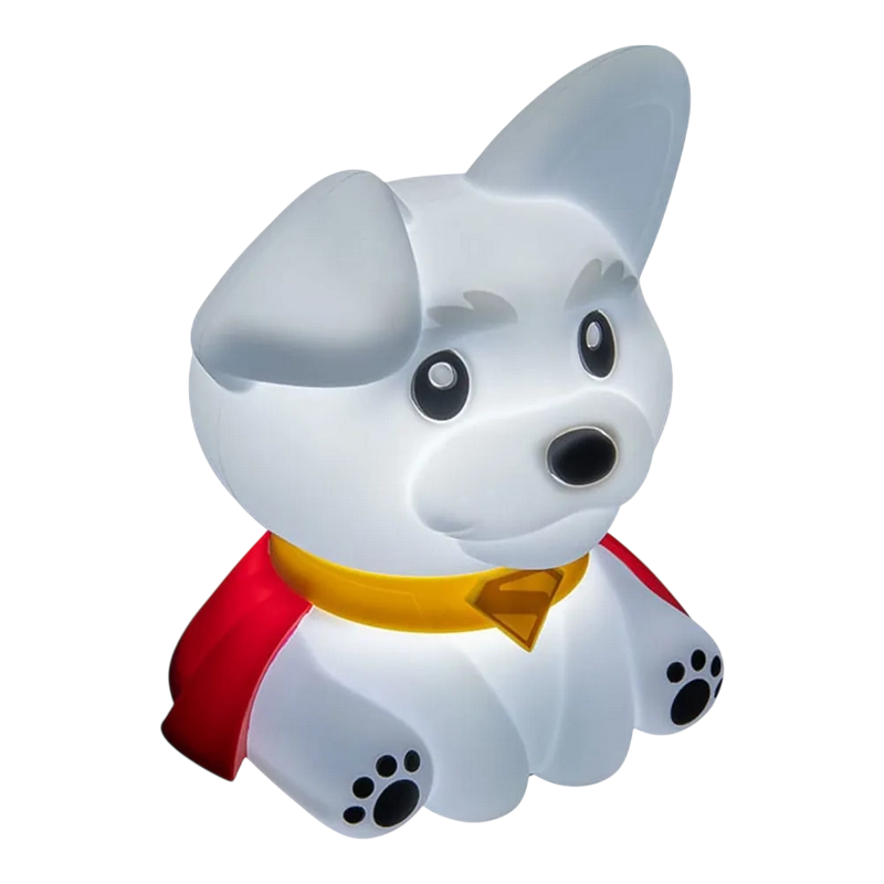 Lampă de noapte Paladone Krypto SquishyGlo Alb, Alb Rece, Alb Cald