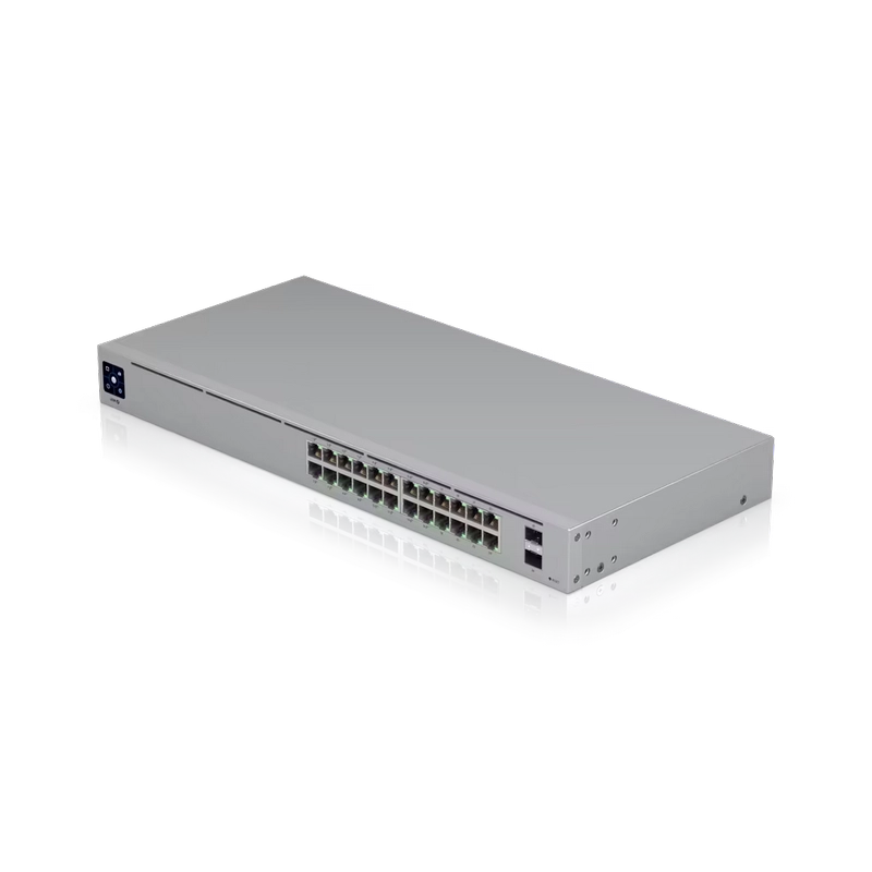PoE коммутатор Ubiquiti USW-24-POE Серый