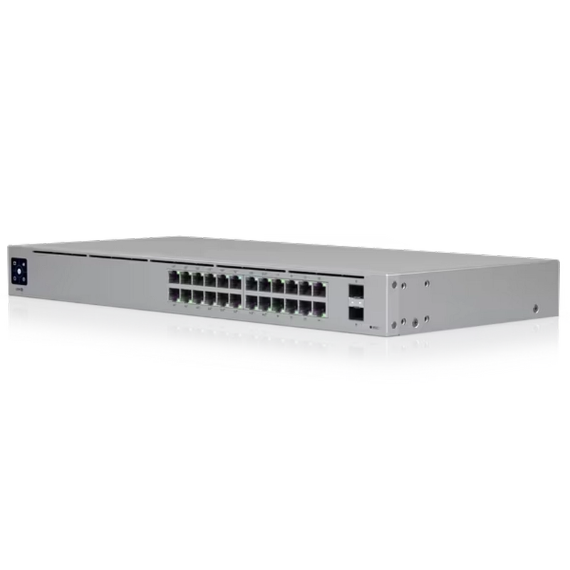 PoE коммутатор Ubiquiti USW-24-POE Серый