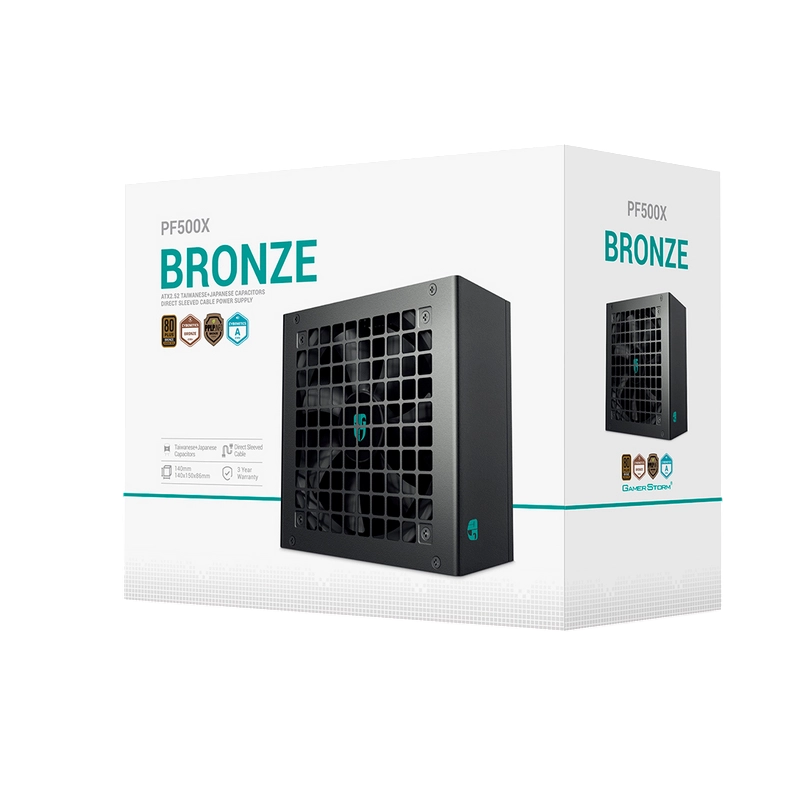 Sursă Alimentare PC Deepcool GamerStorm PF500X ATX Negru