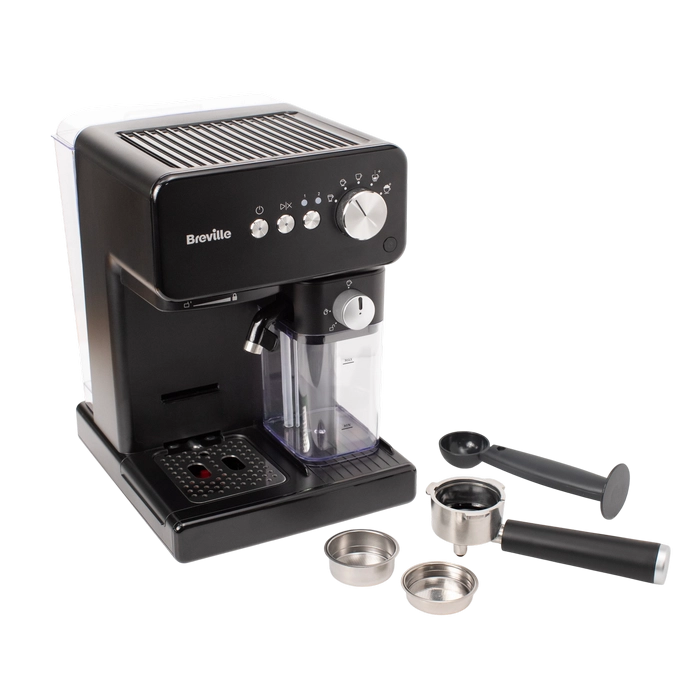 Кофеварка рожковая Breville VCF183X Черный