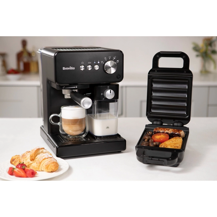 Кофеварка рожковая Breville VCF183X Черный