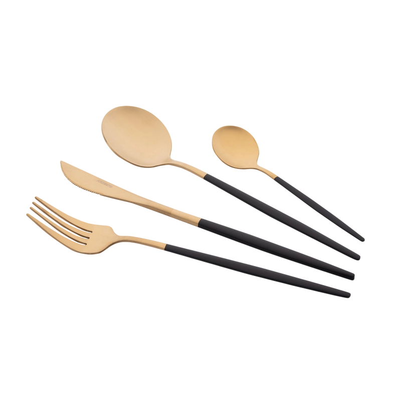 Set de tacâmuri Ardesto AR0704LB Gemini Lecco Auriu