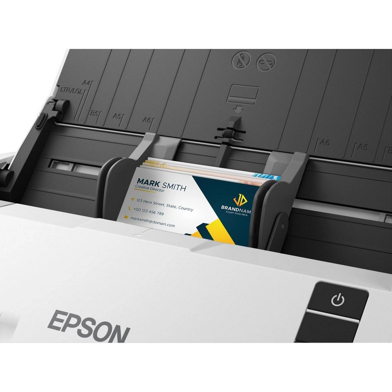 ADF, Дуплекс Epson WorkForce DS-530III A4 Белый