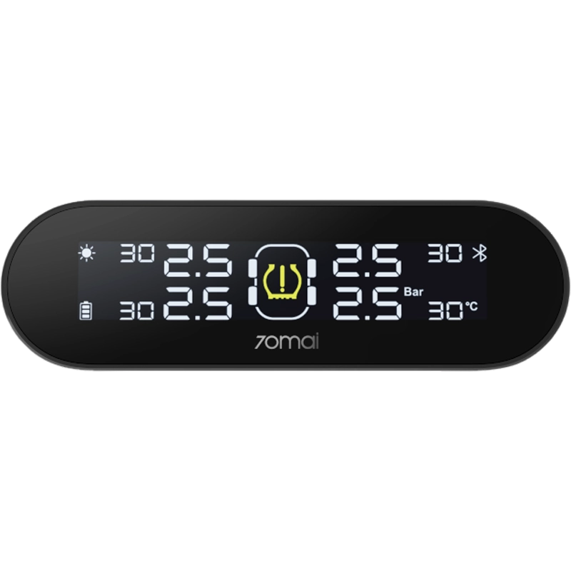 Датчики давления в шинах 70mai T05 Tire Черный