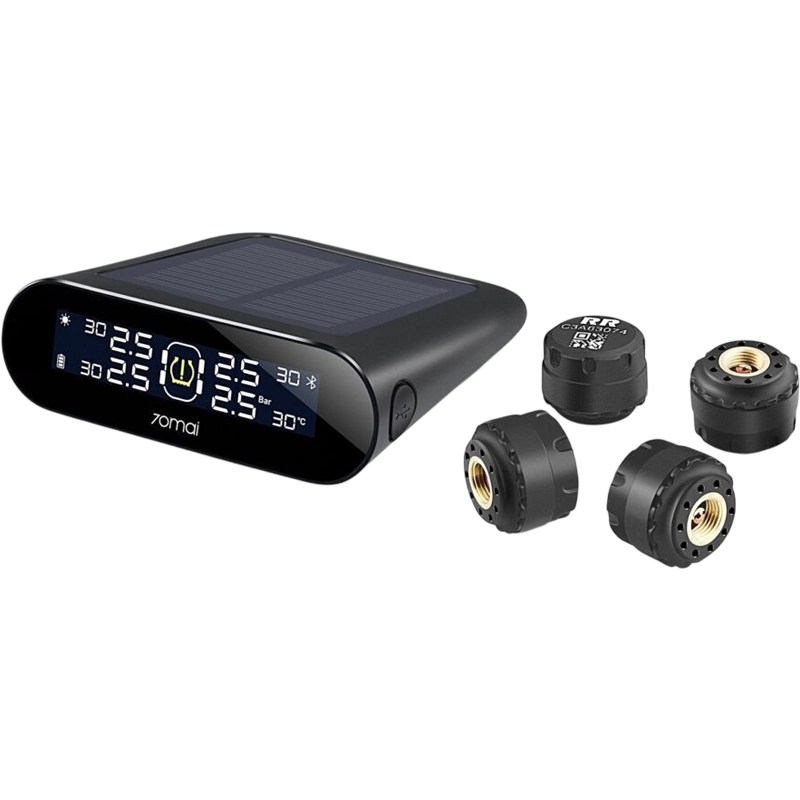 Датчики давления в шинах 70mai T05 Tire Черный