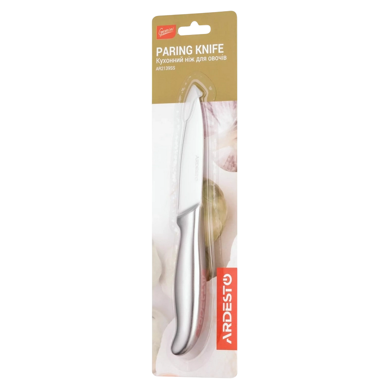Cuțit pentru curățarea legumelor Ardesto AR2139SS Gemini Oțel inoxidabil