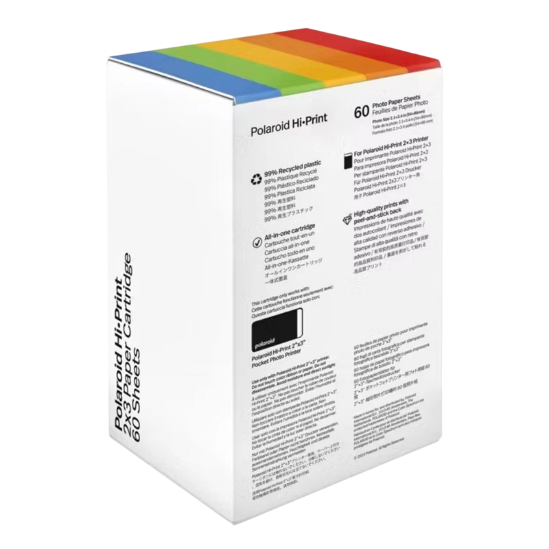 Фотобумага Polaroid Paper Cartridge for Hi-Print Gen2 2X3