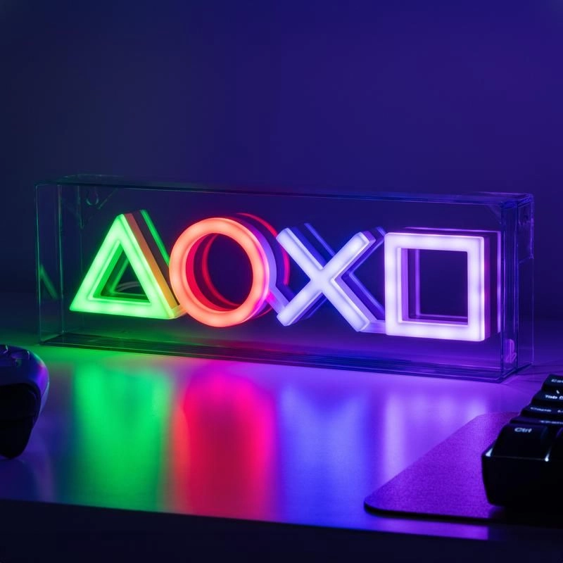 Ночник Paladone Playstation LED Neon Light