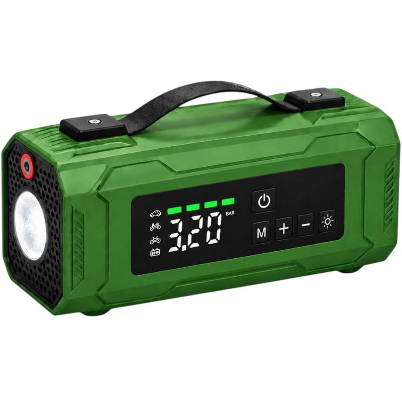 Compresor auto Platinet PMPBTP152 Verde Acumulator | 1 buc.