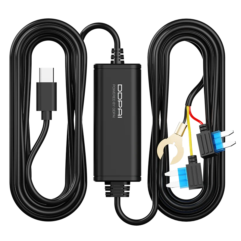 Кабель питания DDPAI Type-C Hardwirekit for Z60 Черный