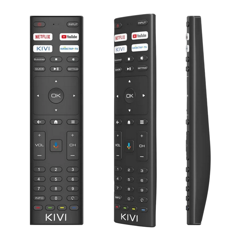 50" QLED SMART Телевизор KIVI 50U7000MB Черный