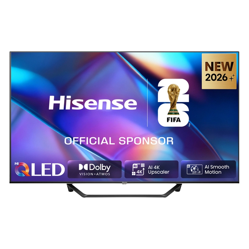 43" QLED SMART Телевизор Hisense 43A7S Черный