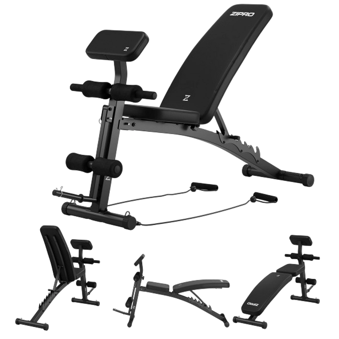 Bancă fitness Zipro Volume Negru