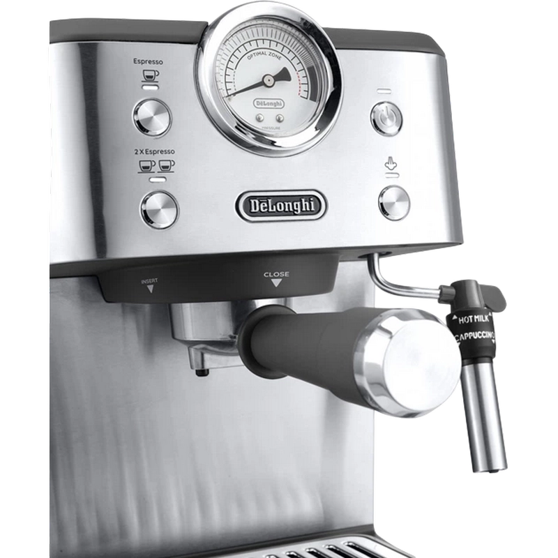 Кофеварка рожковая DeLonghi EM 450 M Нержавеющая сталь